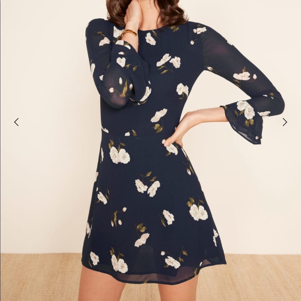 Reformation Finch Dress Size 8P